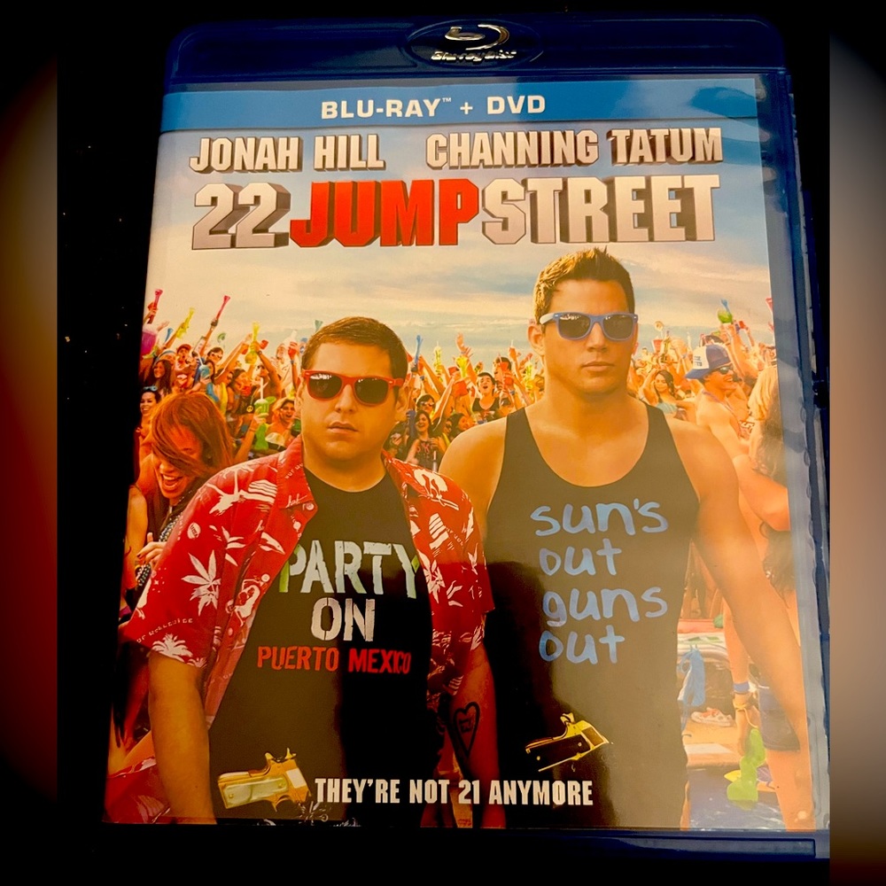 22 jump street blu ray/dvd